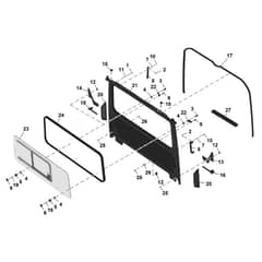 John Deere XUV - PC16758 - Rear Panel - ST1845208