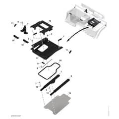 John Deere XUV - PC16758 - Seat Slider - ST1864148