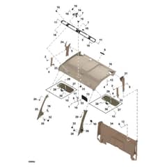 John Deere XUV - PC16758 - Headliner - ST1953928