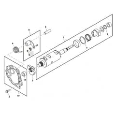 John Deere XUV - PC16758 - Drum Shaft - ST1994748