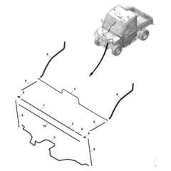 John Deere XUV - PC16758 - Interior Seals - ST1996228