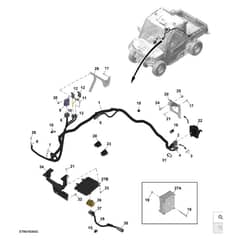 John Deere XUV - PC16758 - Autotrac™ Controller - ST2001128