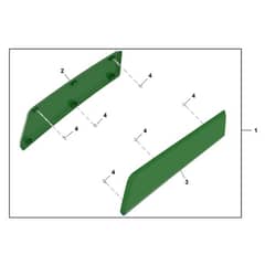 John Deere XUV - PC16758 - Panel Kit - ST2227588