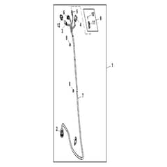 John Deere XUV - PC16758 - Cab Wiring - ST869776