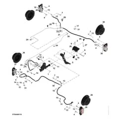 John Deere XUV - PC16759 - Brake - ST1993868