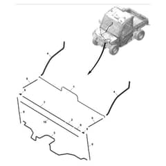 John Deere XUV - PC16759 - Interior Seals - ST1996228