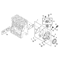 John Deere XUV - PC16759 - Water Pump - ST1997528