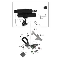 John Deere XUV - PC16759 - Actuator Kit - ST2148388