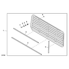 John Deere XUV - PC16759 - Rear Panel - ST905190