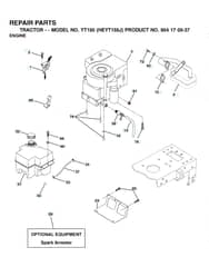 Husqvarna Yt150 - Engine & Cutting Equipment