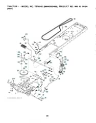 Husqvarna Yt16542 - Drive