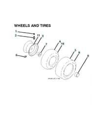 Husqvarna Yt16542 - Wheels & Tyres