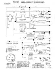 Husqvarna Yt190 - Schematic
