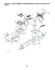Husqvarna Yt1942 - Chassis & Frame