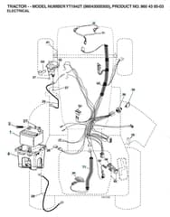Husqvarna Yt1942 T - Electrical