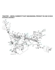 Husqvarna Yt1942 T - Steering