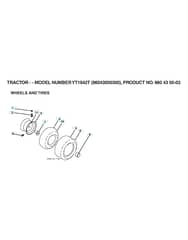 Husqvarna Yt1942 T - Wheels & Tyres