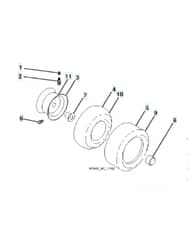 Husqvarna Yt42Cs - Wheels & Tyres