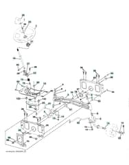 Husqvarna Yt42Dxl - Steering