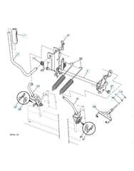 Husqvarna Yt42Dxls - Mower Lift Lever