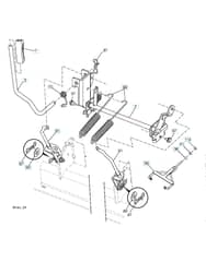 Husqvarna Yt42Xls - Mower Lift Lever
