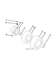 Husqvarna Yt54Ls - Wheels & Tyres