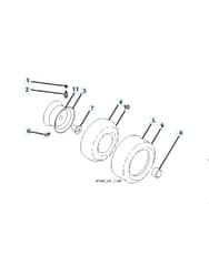 Husqvarna Yta24V48 - Wheels & Tyres