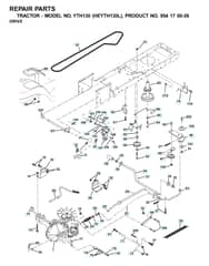 Husqvarna Yth130 - Drive