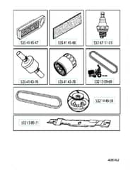 Husqvarna Yth150 Twin - Frequently Used Parts