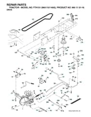 Husqvarna Yth151 - Drive