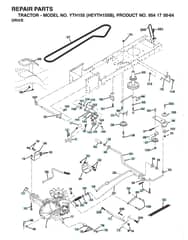 Husqvarna Yth155 - Drive