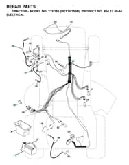 Husqvarna Yth155 - Electrical