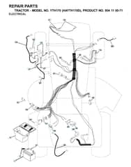 Husqvarna Yth170 - Electrical