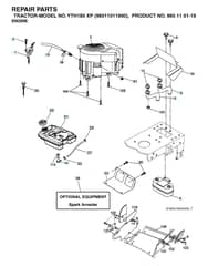 Husqvarna Yth180 Xp - Engine