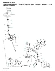 Husqvarna Yth180 Xp - Steering