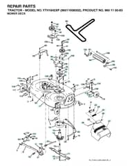 Husqvarna Yth1842 Xp - Mower Deck & Cutting Deck