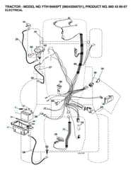 Husqvarna Yth1848 Xpt - Electrical