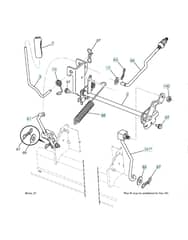 Husqvarna Yth1942 - Mower Lift Lever