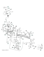 Husqvarna Yth2042 Twin - Steering