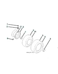 Husqvarna Yth2042 - Wheels & Tyres