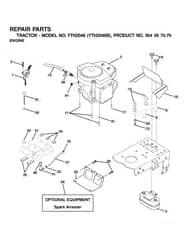 Husqvarna Yth2046 B - Engine