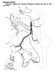 Husqvarna Yth2048 A - Electrical
