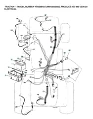 Husqvarna Yth20B42 T - Electrical