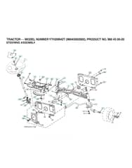 Husqvarna Yth20B42 T - Steering
