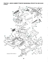 Husqvarna Yth20F42 T - Chassis & Frame
