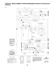 Husqvarna Yth20F42 T - Schematic