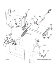 Husqvarna Yth20K42 - Mower Lift Lever