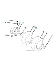 Husqvarna Yth20V46 - Wheels & Tyres