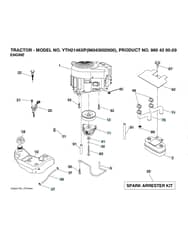 Husqvarna Yth2146 Xp - Engine