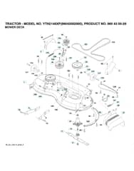 Husqvarna Yth2146 Xp - Mower Deck & Cutting Deck
